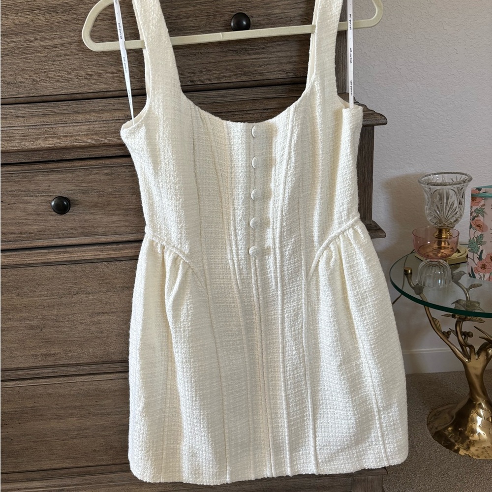 Self portrait voice mini dress
